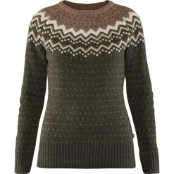 FJÄLLRÄVEN ÖVIK KNIT SWEATER W Damen - Wollpullover