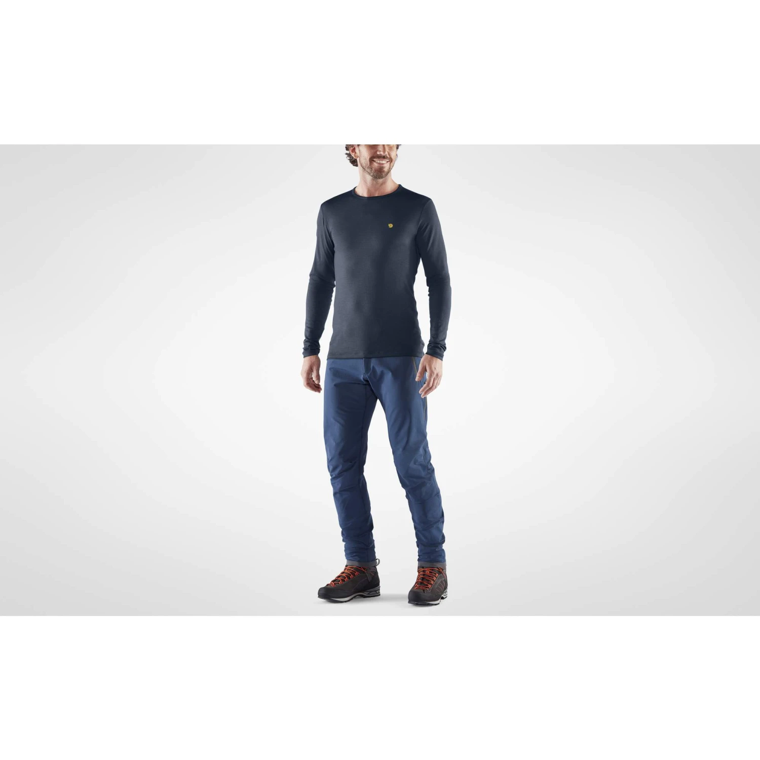 FJÄLLRÄVEN BERGTAGEN THINWOOL LS M Herren - Funktionsunterwäsche – Bild 3