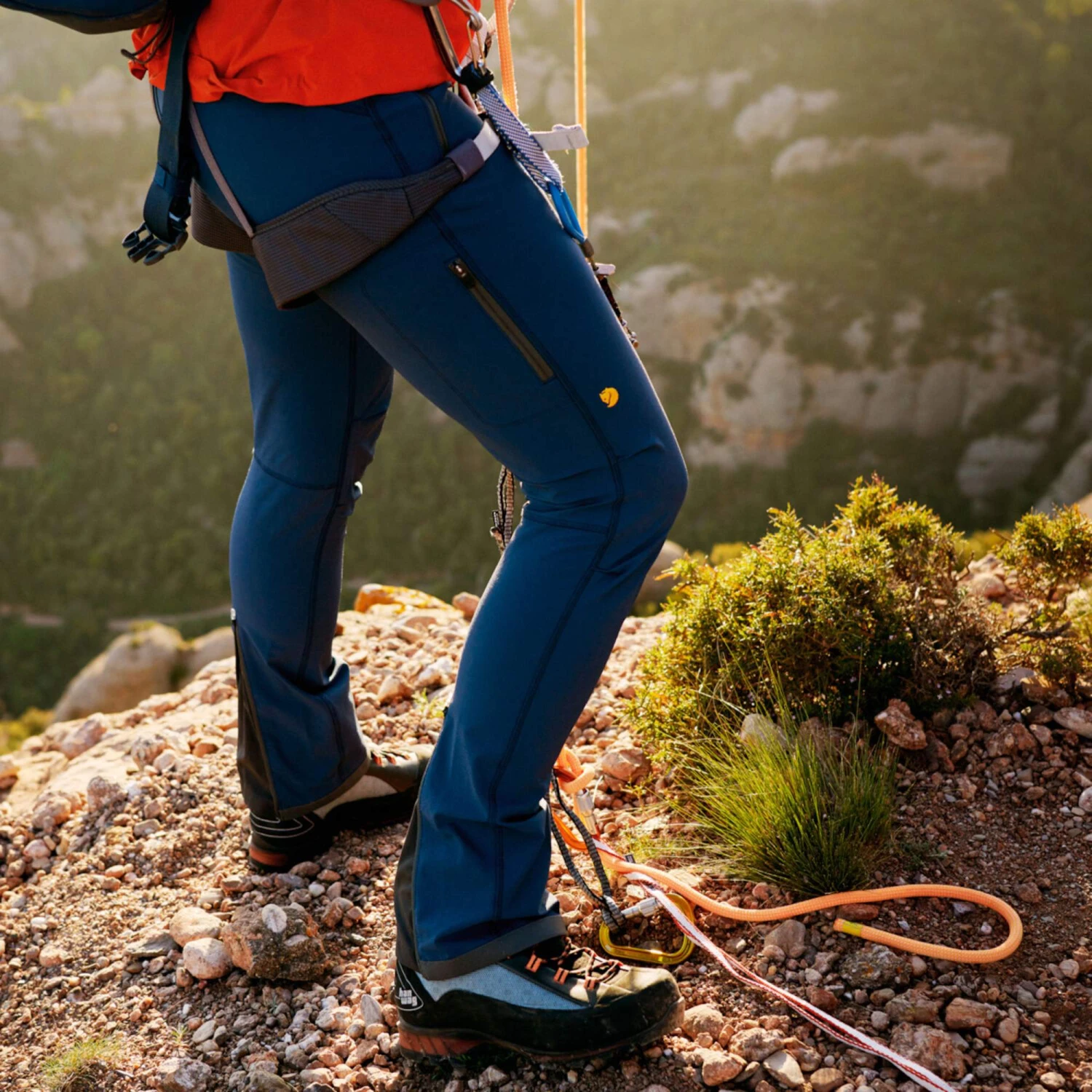 FJÄLLRÄVEN BERGTAGEN STRETCH TROUSERS W Damen - Trekkinghose – Bild 6