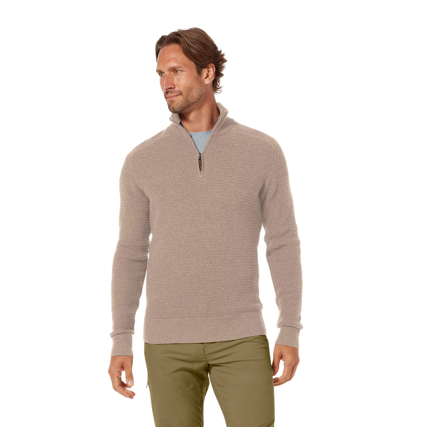 Royal Robbins ALL SEASON MERINO THERMAL 1/4 ZIP Herren - Wollpullover – Bild 2