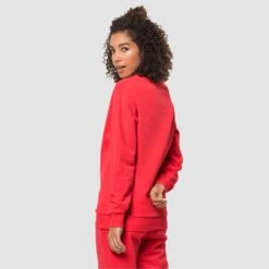 Jack Wolfskin ESSENTIAL CREWNECK W Damen - Sweatshirt -Outdoor Bekleidung Geschäft 5637929371 c essential crewneck w jack wolfskin 24