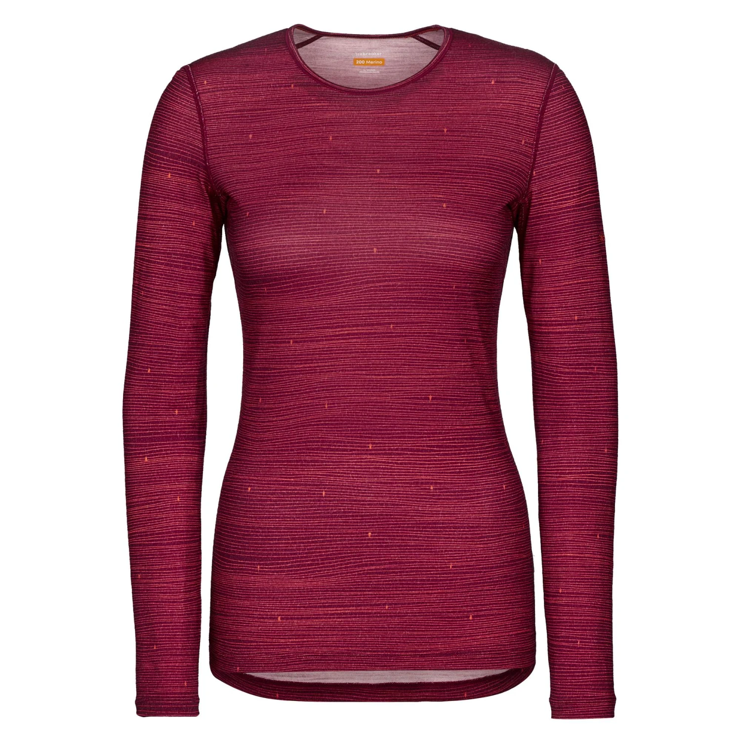 Icebreaker W 200 OASIS LS CREWE SKI TRACKS Damen - Funktionsshirt 3 Icebreaker W 200 OASIS LS CREWE SKI TRACKS Damen - Funktionsshirt