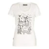 Icebreaker W TECH LITE SS SCOOP NATURE Damen - T-Shirt -Outdoor Bekleidung Geschäft 5637958104 a w tech lite ss scoop nature icebreaker 24