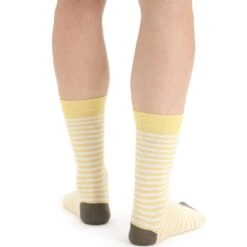 Icebreaker M LIFESTYLE FINE GAUGE CREW STRIPE Herren - Freizeitsocken -Outdoor Bekleidung Geschäft 5638009130 c m lifestyle fine gauge crew stripe icebreaker 24