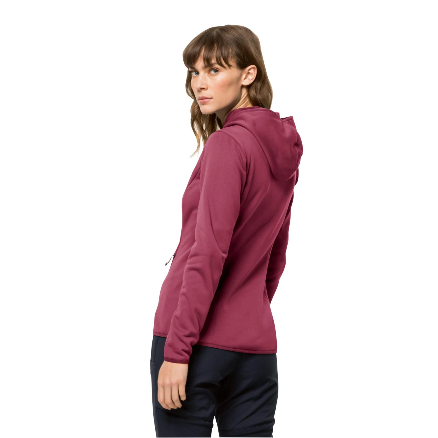Jack Wolfskin BAISELBERG HOODED FZ W Damen - Fleecejacke 4 Jack Wolfskin BAISELBERG HOODED FZ W Damen - Fleecejacke – Bild 2